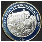 1oz Sterling Silver Proof Civil War Medal