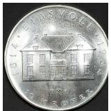 1964 Norway 10 Kroner 90% Silver Comm. Gem BU