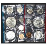 1973 US Double Mint Set in Packets, With Ikes