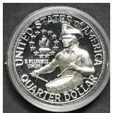 1976 Bicentennial Proof Silver Drummer Boy Quarter
