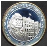 1oz Sterling Silver Proof Civil War Medal