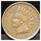 1907 Indian Head Cent