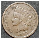 1909 Indian Head Cent Key Date