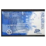 1999 Philadelphia 10-Coin Mint Set in Envelope