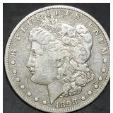 1898-S Morgan Silver Dollar, Better Date
