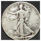 1928-S Walking Liberty Silver Half Dollar