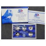 2005 Statehood Quarter Proof Set MIB