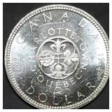 1964 Canada 80% Silver Dollar BU
