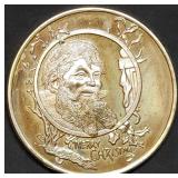 1 Troy Oz .999 Silver Christmas Round