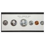 1960 Canada 80% Silver Mint Set