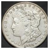 1921-S Morgan Silver Dollar