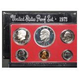 1973 US Mint Proof Set w/ Ike Dollar