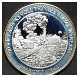 1oz Sterling Silver Proof Civil War Medal