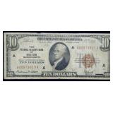 1929 $10 National Currency Note Boston MA