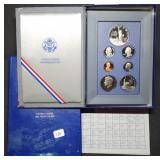 1986 US Mint Prestige Proof Set with Silver Dollar