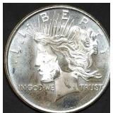 1 Troy Oz .999 Silver Peace Dollar Round
