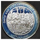 1oz Sterling Silver Proof Civil War Medal