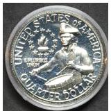 1976 Bicentennial Proof Silver Drummer Boy Quarter