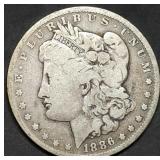 1886-O Morgan Silver Dollar