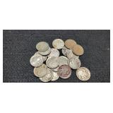 (20) Full Date Buffalo Nickels