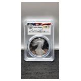 2021-W T2 Slab Proof Silver Eagle PCGS PR69 DCAM