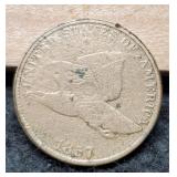 1857 Flying Eagle Cent