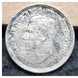 1943 Australian Silver 92.5% 3 Pence