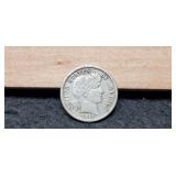 1911-S Barber Dime w/ Full Liberty