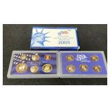 2005 11 Coin Proof Set