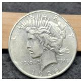 1926-D Peace Dollar Unc.