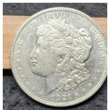 1921-D Morgan Dollar XF