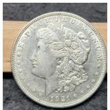 1921-D Morgan Dollar AU