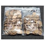 (4) Hundred Wheat Cents 1941 Up Sold By Hundred