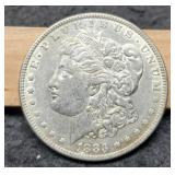 1883 Morgan Dollar XF