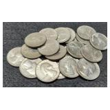 (20) 1976 Bicentennial Washington Quarters