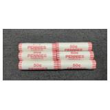 (6) BU Rolls 2009 L. Bicentennial Cents