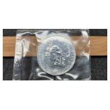 1992 Canada 1 Troy Oz. Silver Maple Leaf
