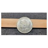 1921-D Morgan Dollar AU