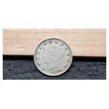 1909 V Nickel w/ Full Liberty & Rims