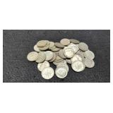 (50) Silver Roosevelt Dimes