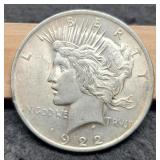 1922 Peace Dollar