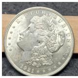 1921 Morgan Dollar Unc.