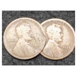 (2) L. Cents: 1911-D, 1912-D