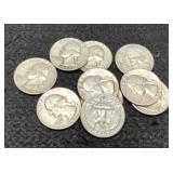 (10) Silver W. Quarters