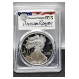 2003-W Slab Proof Silver Eagle PCGS PR69 DCAM