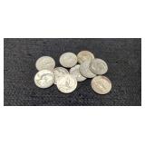 (10) Silver W. Quarters