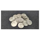(14) Kennedy Half Dollars 1971 Up