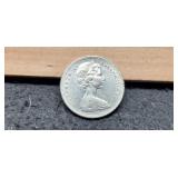 1966 Bahoma Island 25 Cents