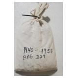 Bag Of 5,000 Wheat Cents 1940-1958