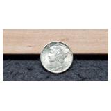 1941-D Mercury Dime Choice BU FSB